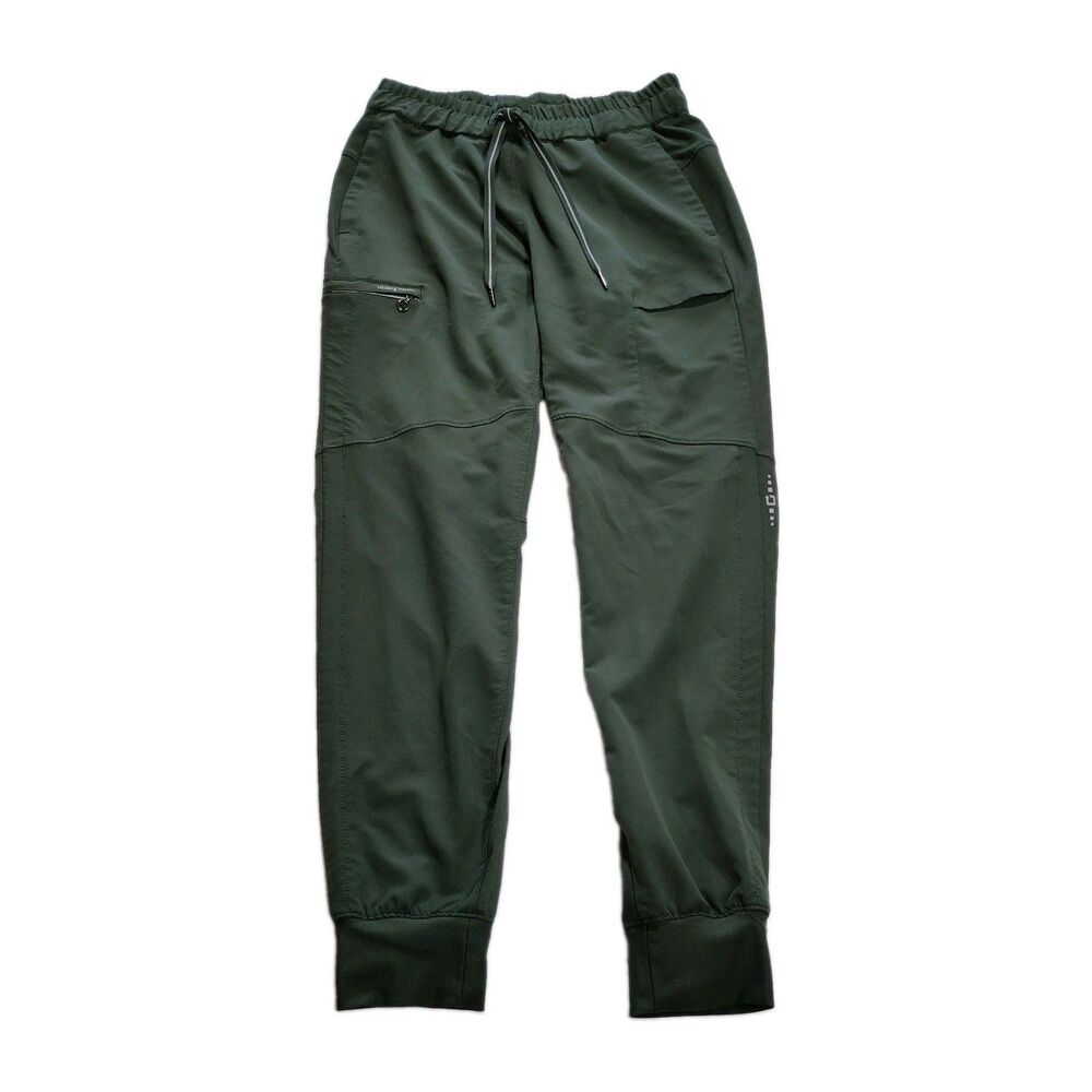Healing Hands Jogger Scrub Pants Women's Small Dark Green